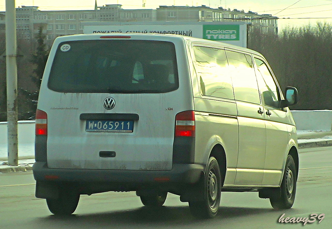 W 065911, Volkswagen Transporter 5th gen Van (T5) (7E/7H), 2003–2009