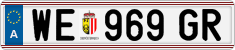 License plate of Austria, Regular plates
