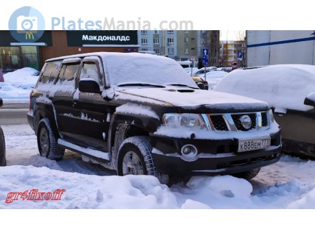 к888ем777, Nissan Patrol