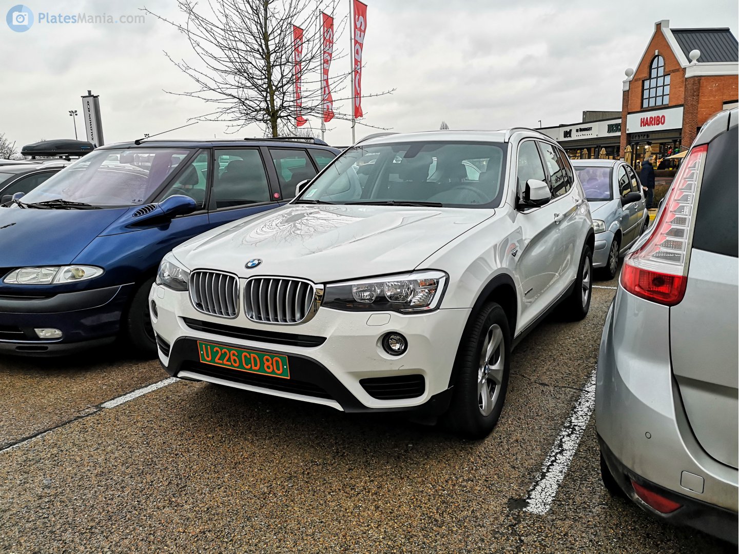 U 226 CD 80, BMW X3 2nd gen (F25), facelift, 2014–2017