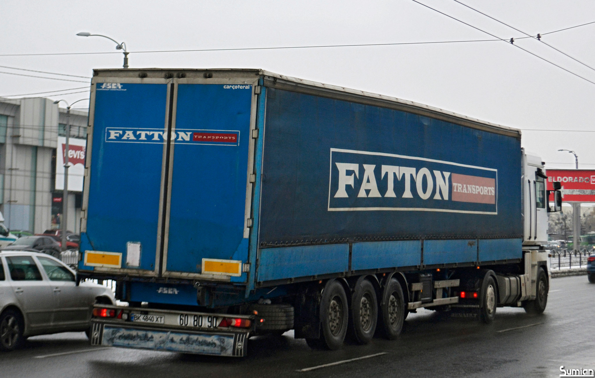 BK 4840 XT, ASCA Demico Trailer S-Series 