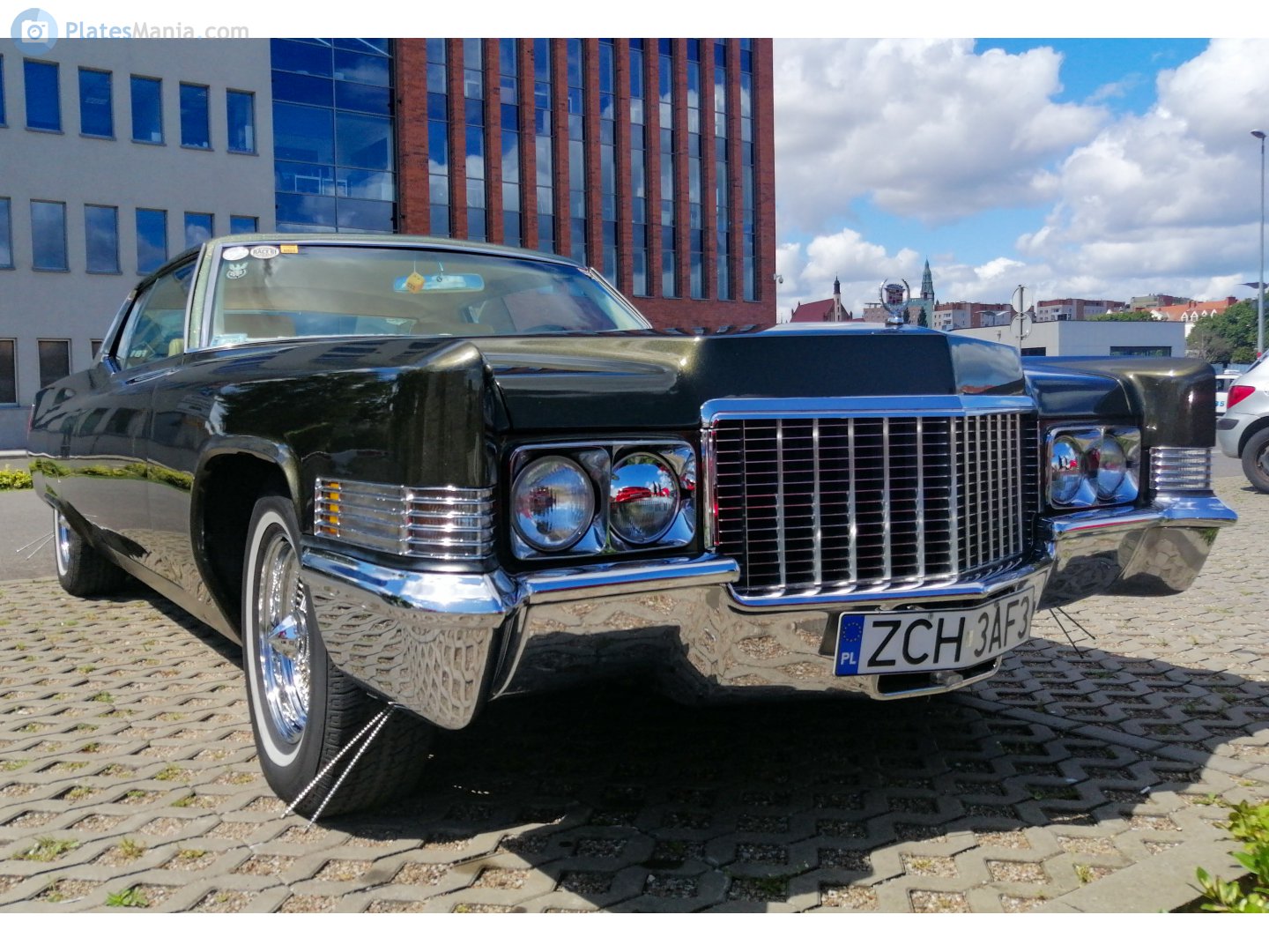 ZCH 3AF3, Cadillac DeVille 3rd gen 1970 2-door Hardtop Coupé (68347; C-body), 5th facelift, 1969–1970