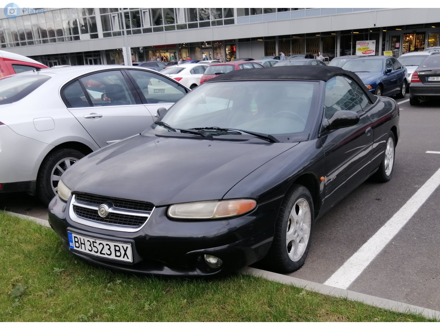 BH 3523 BX, License plate without vehicle 