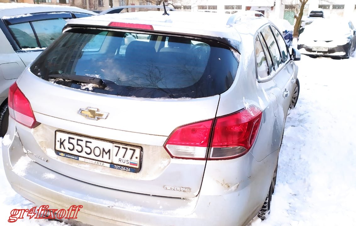 к 555 ом 777, Chevrolet Cruze 