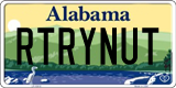 Alabama, Vanity Plates