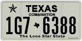 Texas, Combination (2012) (1A2-3456)