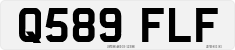 License plate of the United Kingdom, 1983 year system