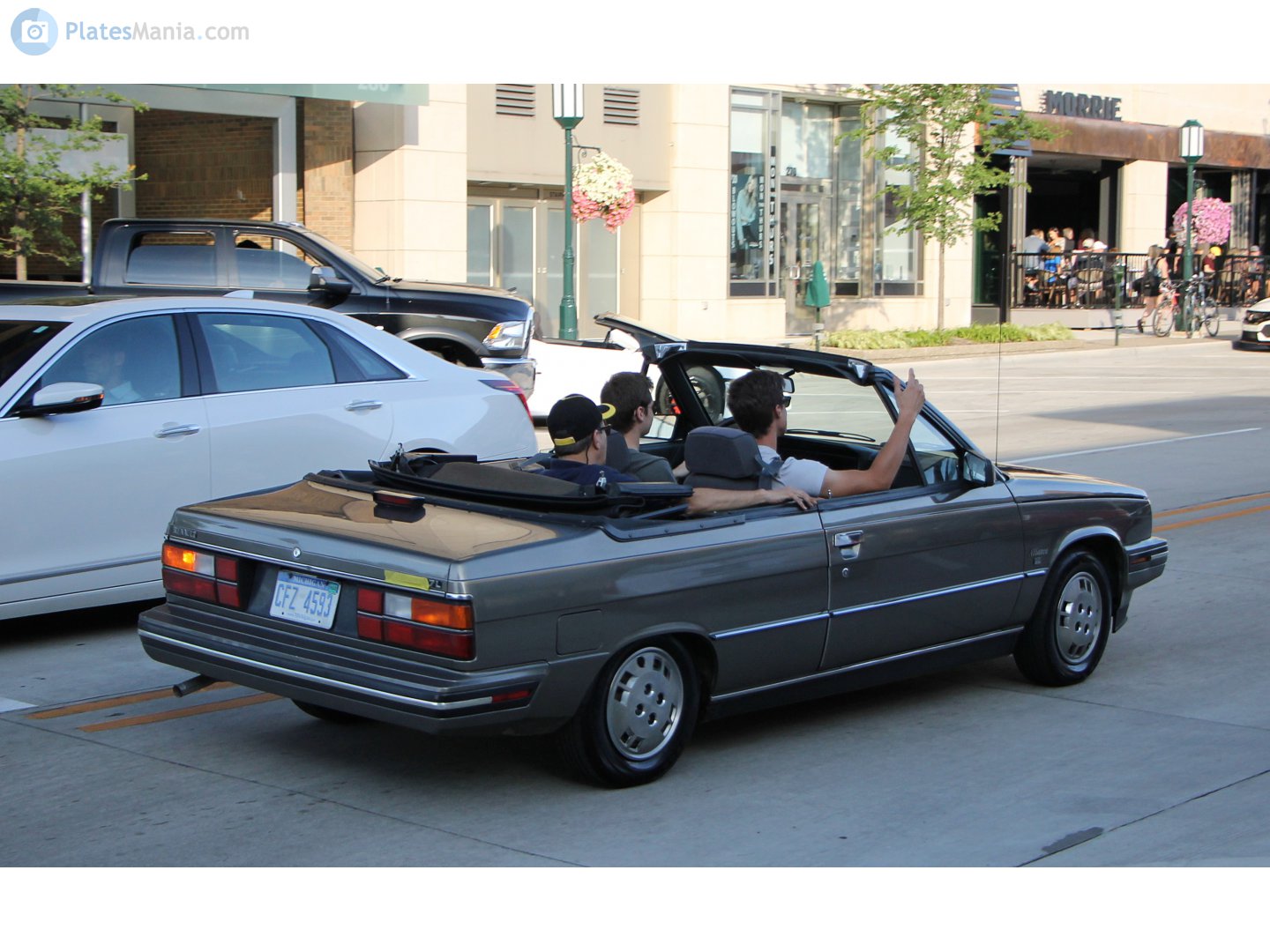 CFZ 4593, Renault Alliance 1st gen 2-door Convertible (D42A), 1985–1987
