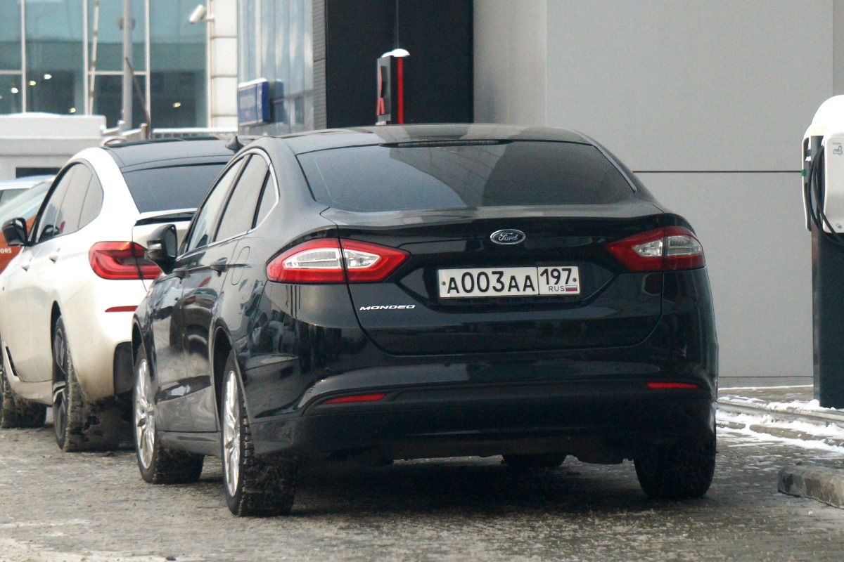 а 003 аа 197, Ford Mondeo 4th gen Sedan/Liftback (Mk5; CD391), 2014–2019