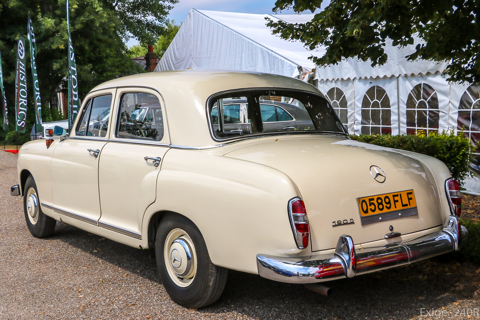 Q589FLF, Mercedes-Benz E-Klasse 180/190 Sedan (W120/W121), 1953–1962