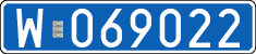 License plates of Poland, Diplomatic