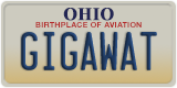 Ohio, Vanity Plates