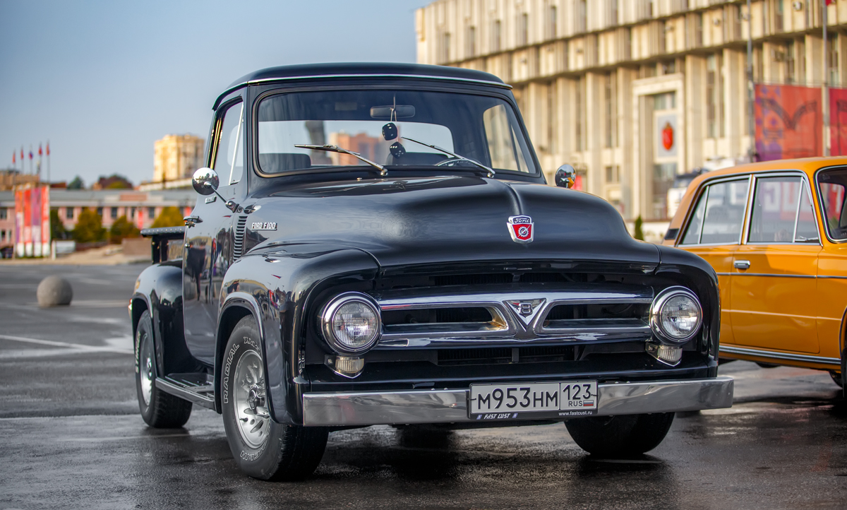 м 953 нм 123, Ford F-100 2nd gen (Triple Economy) Pickup, 1952–1956