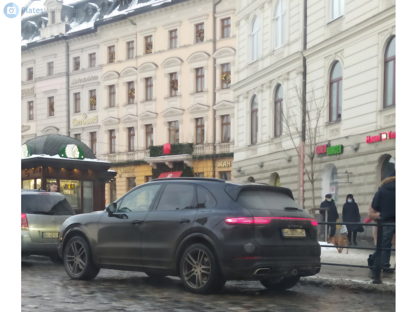 HC 0070 HC, Porsche Cayenne 3rd gen SUV (PO536; 9Y0), 2017–2023