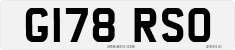 License plate of the United Kingdom, 1983 year system