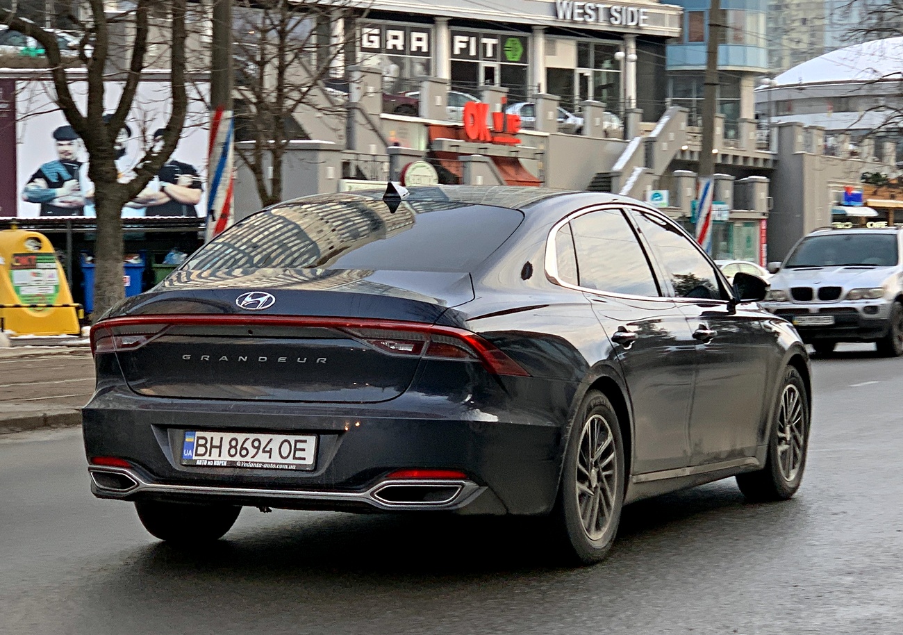 BH 8694 OE, Hyundai Grandeur 6th gen (IG), facelift, 2019­–2022