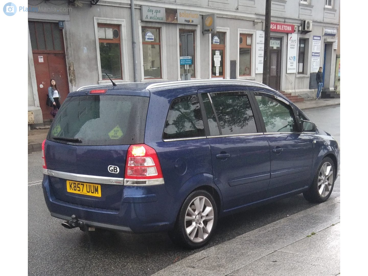 KB57UUM, Vauxhall Zafira 2nd gen (B; A05), 2005–2014