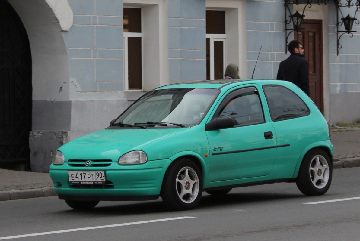 е 417 рт 90, Opel Vita 1st gen 3-door Hatch (B; S93), 1995–2000