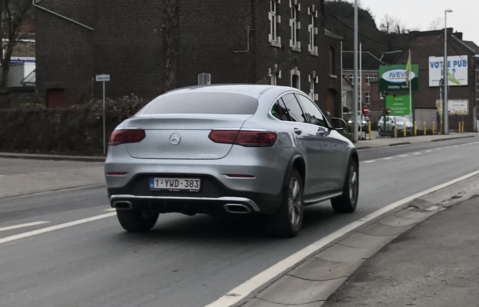 1-YWD-383, Mercedes-Benz GLC-Klasse 1st gen Coupé (C253), facelift, 2019–2023
