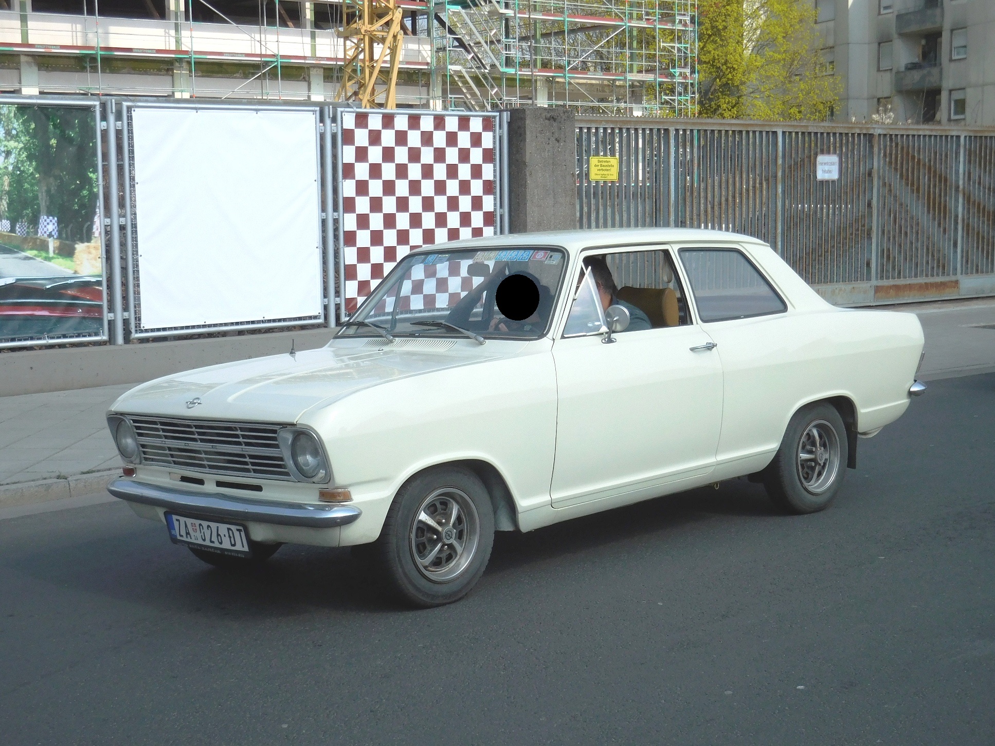 ZA 026-ĐT, Opel Kadett 2nd gen 2-door Sedan (B), 1965–1973