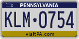 Pennsylvania, ABC-1234