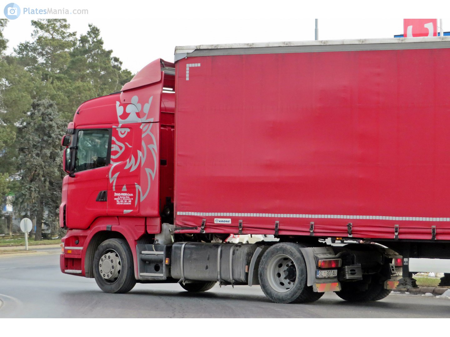 SL 307-AU, Scania R-Series 1st gen, 2004­–2017