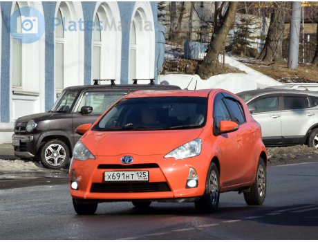 х691нт125, Toyota Aqua