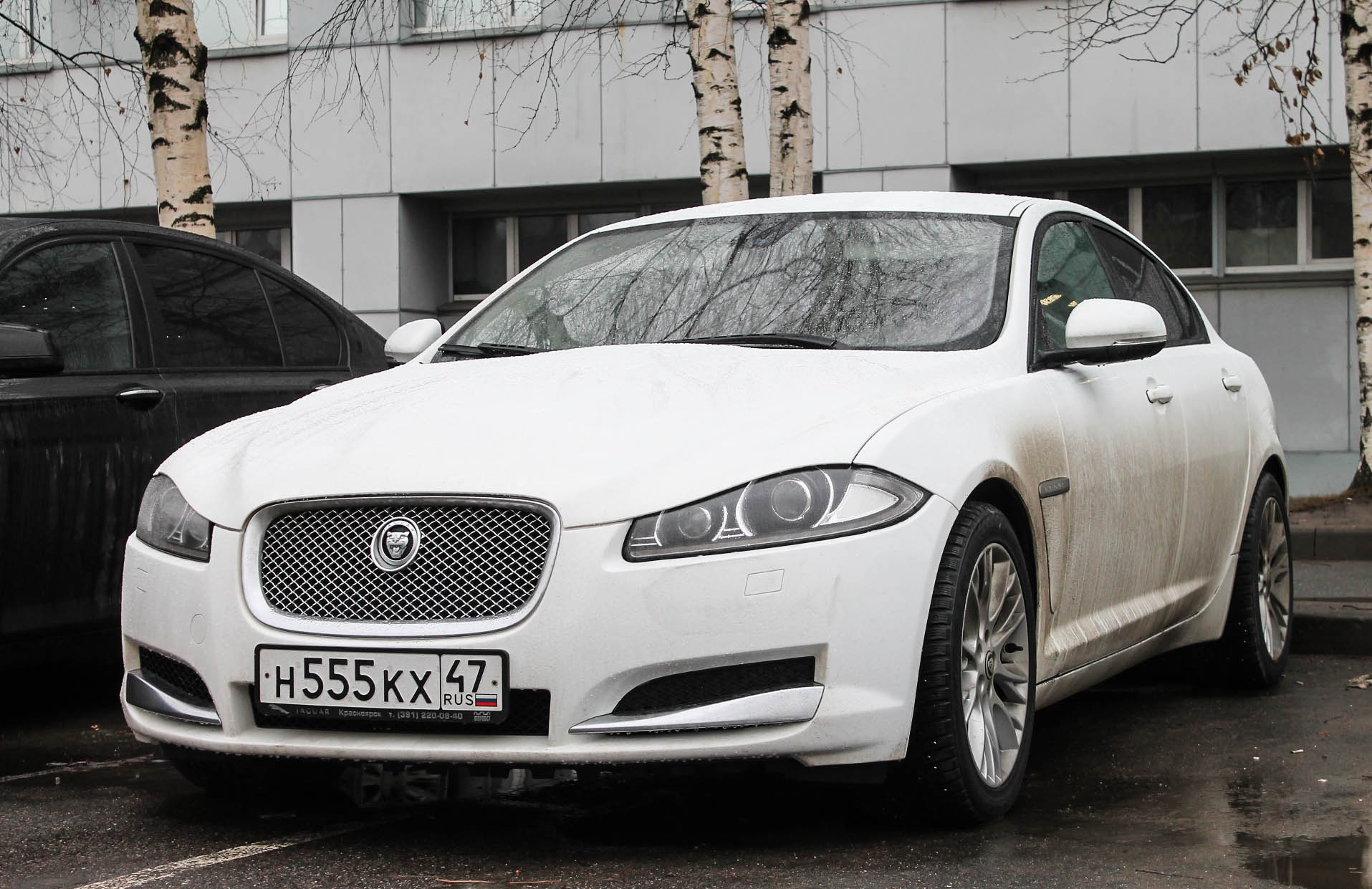 н 555 кх 47, Jaguar XF 1st gen Sedan (X250), facelift, 2011–2015