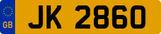 License plate of the United Kingdom, 1903 year system