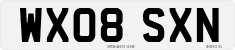 License plate of the United Kingdom, 2001 year system