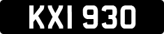 License plate of the United Kingdom, 1932 year system