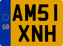 License plate of the United Kingdom, 2001 year system