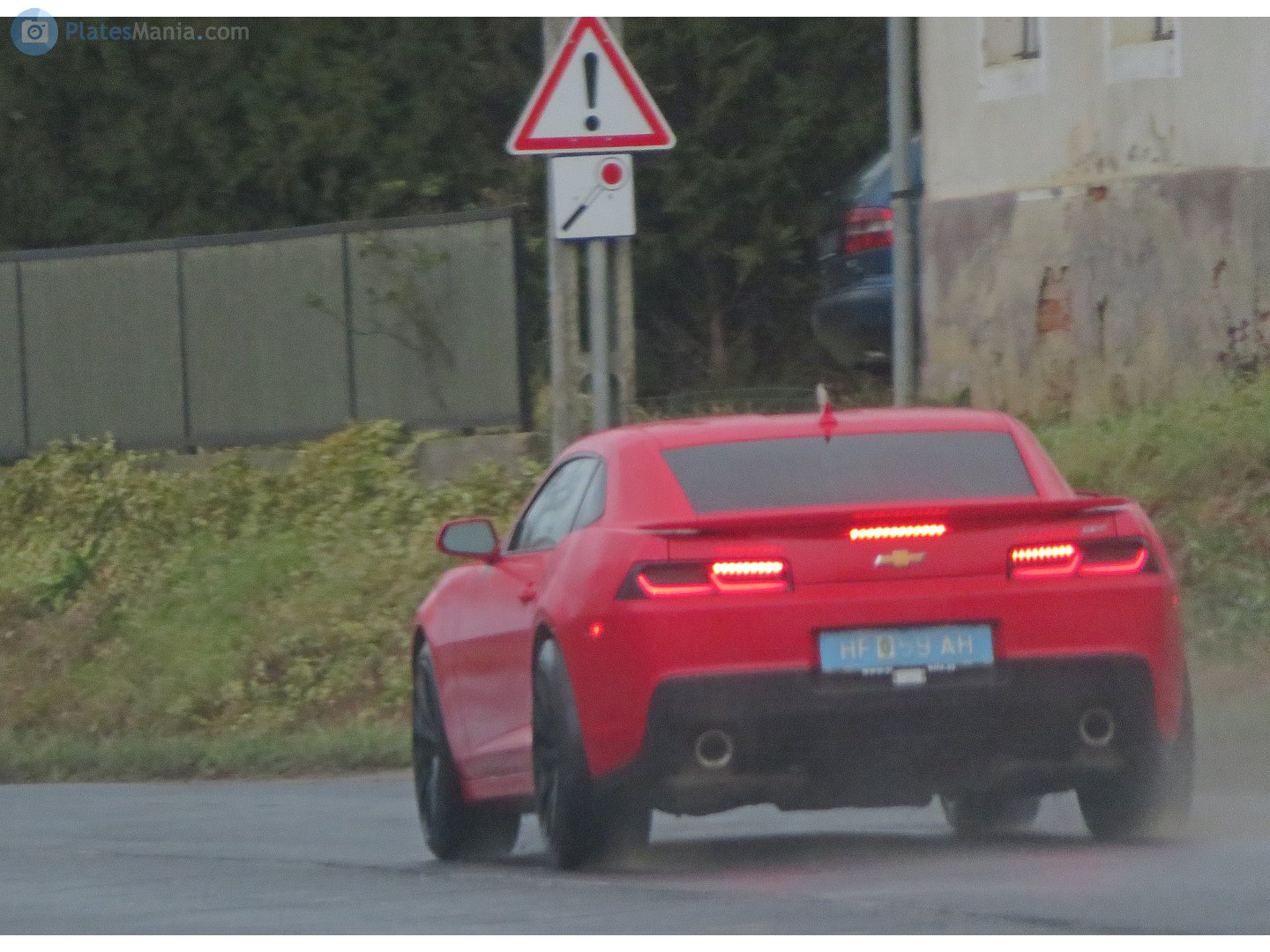 HF 59 AH, Chevrolet Camaro 5th gen Coupé (Zeta I), facelift, 2013–2015