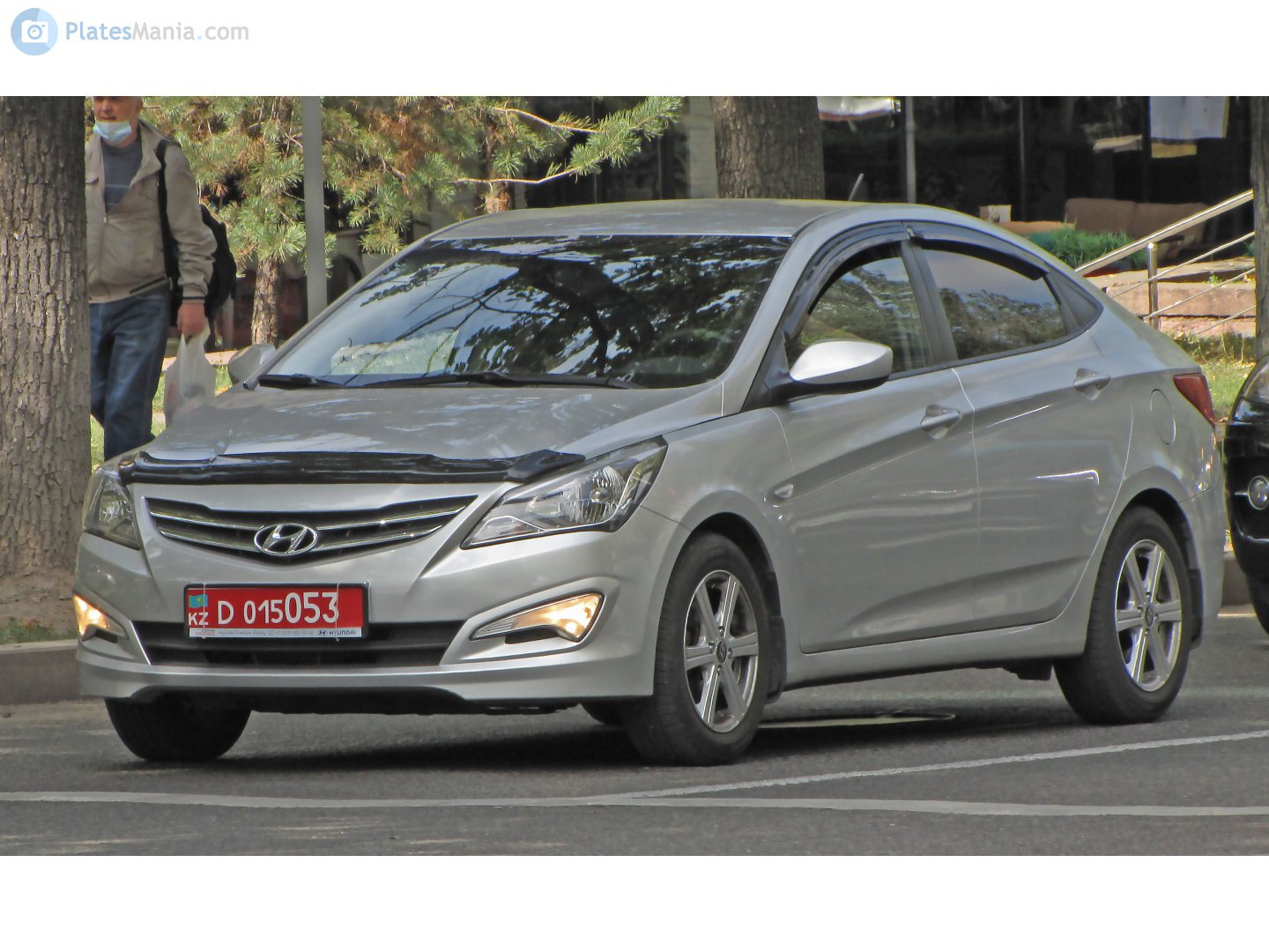 D 015053, Hyundai Accent 4th gen Sedan (RB), facelift, 2014–2019