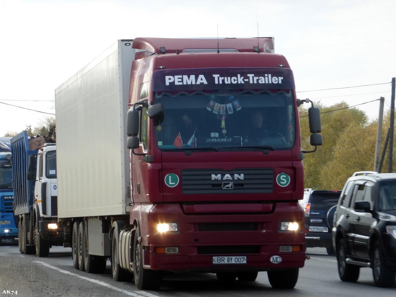 BR BY 007, MAN TGA 1st gen, 2000–2011