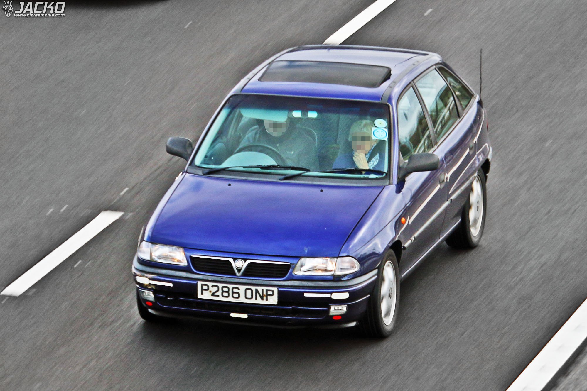 P286ONP, Vauxhall Astra 3rd gen 5-door Hatch (F; T92), 1991–1998
