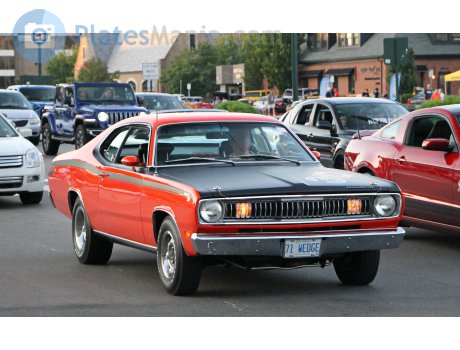 71 WEDGE, Plymouth Duster