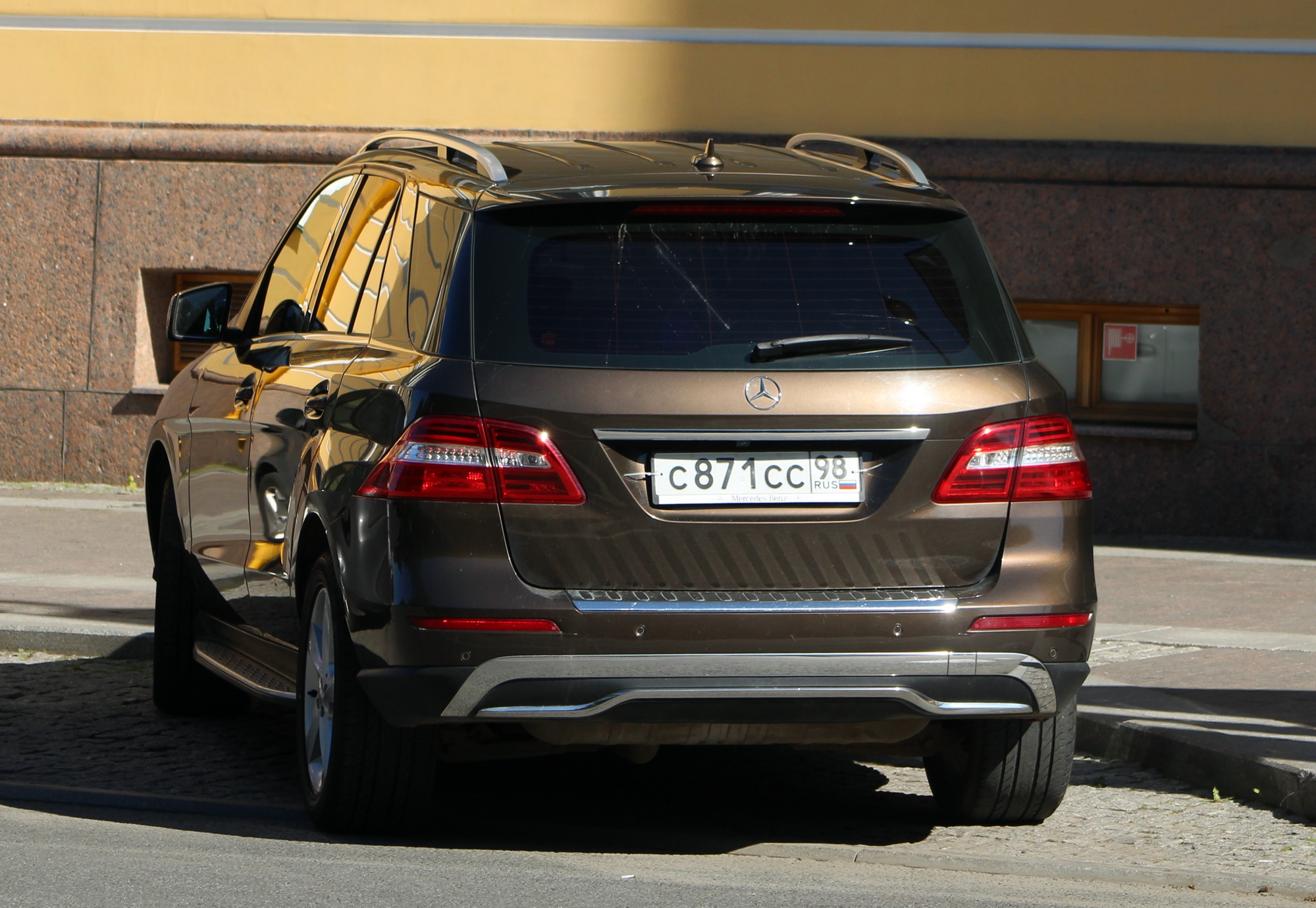 с 871 сс 98, Mercedes-Benz M-Klasse 3rd gen (W166), 2011–2015