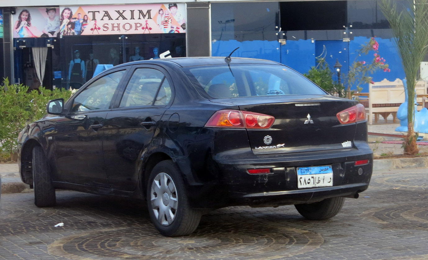 ٢٨٥٦ طأر, Mitsubishi Lancer 