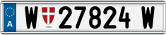 License plate of Austria, Regular plates