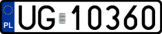 License plates of Poland, Military