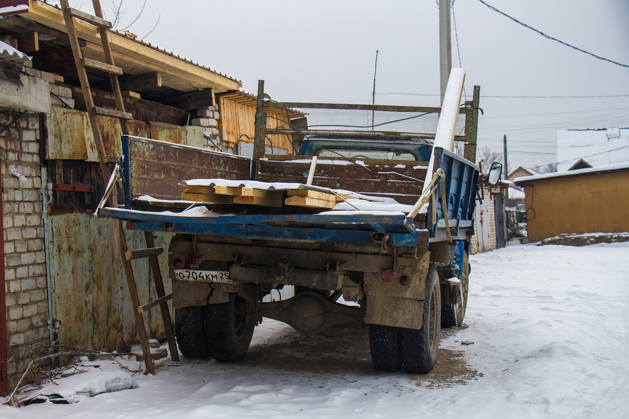 о 704 км 25, GAZ 52/53 САЗ-53Б, 1966–1984