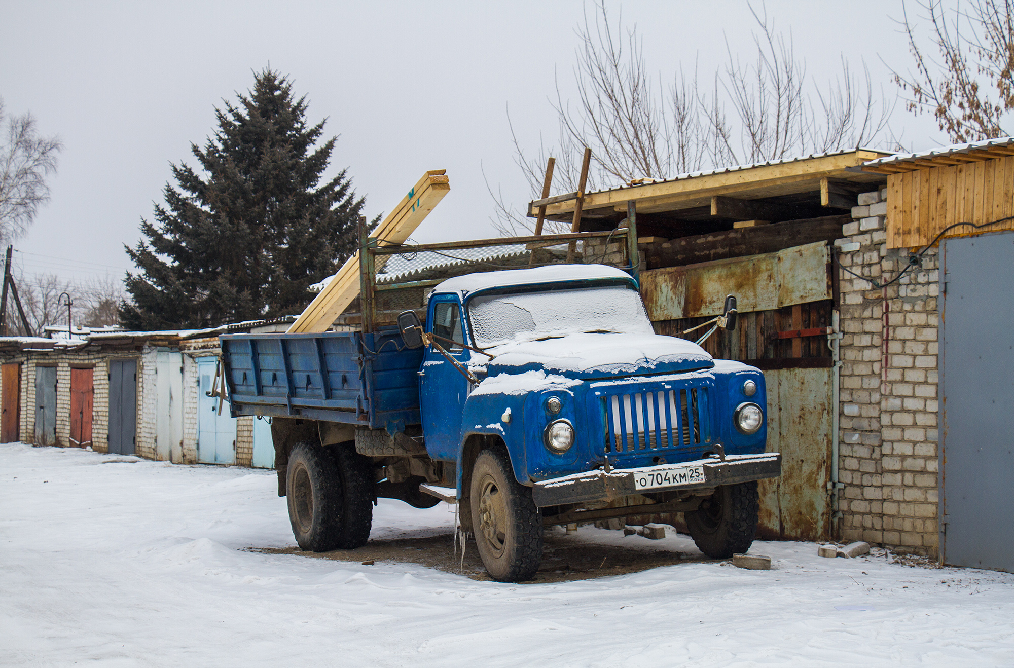 о 704 км 25, GAZ 52/53 САЗ-53Б, 1966–1984