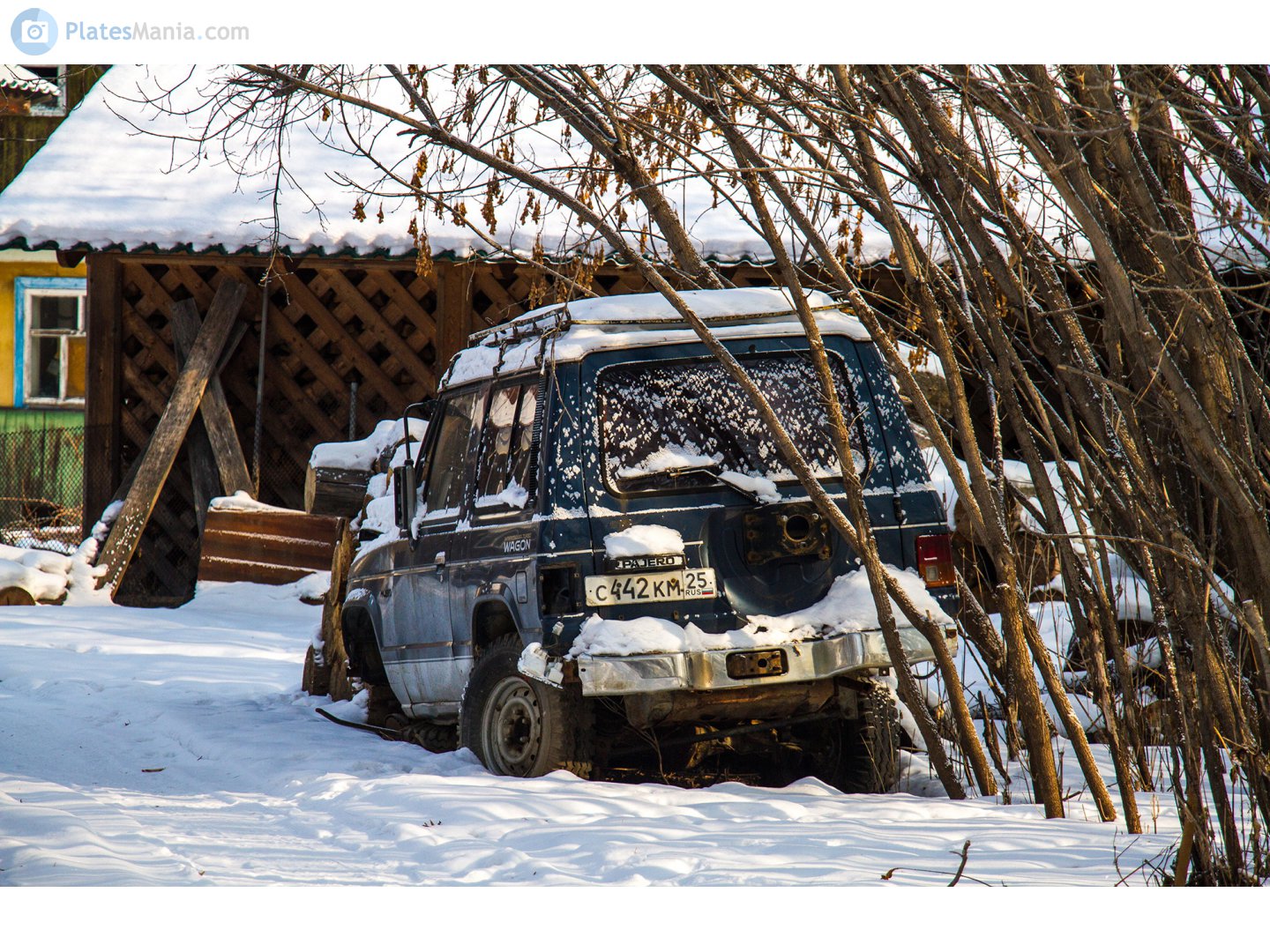 с 442 км 25, Mitsubishi Pajero 