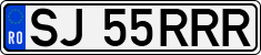 License plate of Romania, Regular plates