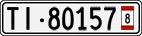 License plate of Switzerland, Provisional