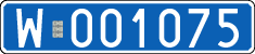 License plates of Poland, Diplomatic