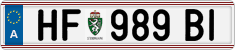 License plate of Austria, Regular plates