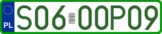 License plates of Poland, Professional plates