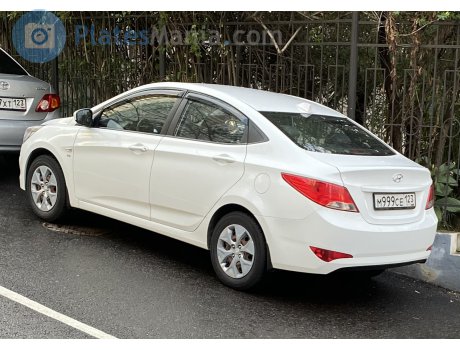 м999се123, Hyundai Solaris